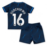 Chelsea Lesley Ugochukwu #16 Replica Away Minikit 2023-24 Short Sleeve (+ pants)